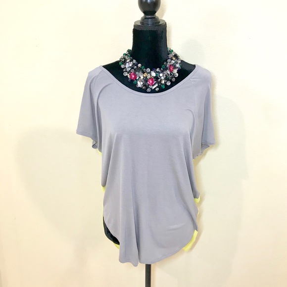 EXPRESS CHIFFON TEE - Picture 6 of 7